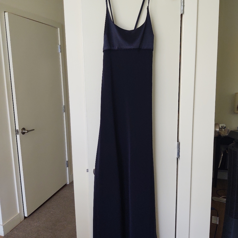 Navy Blue Formal Dress
